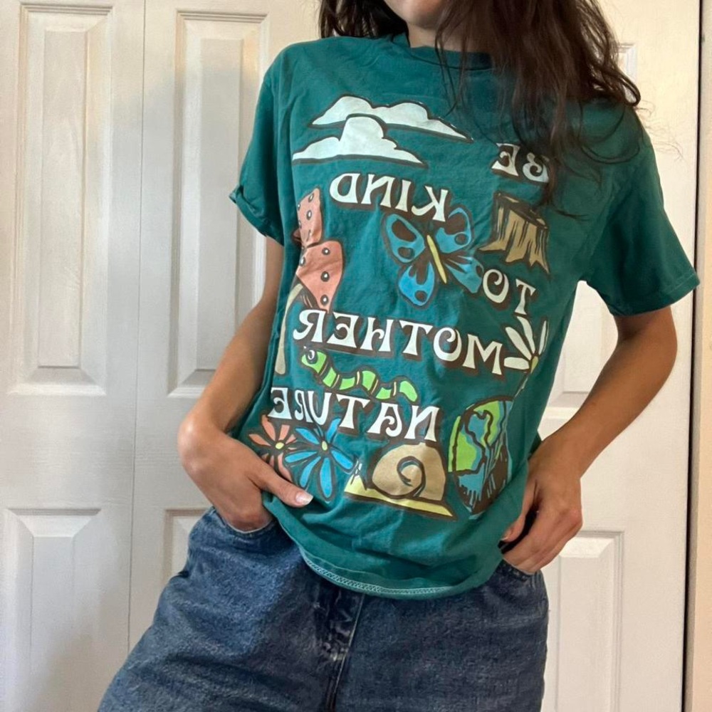 Urban outfitters nature earth day tshirt